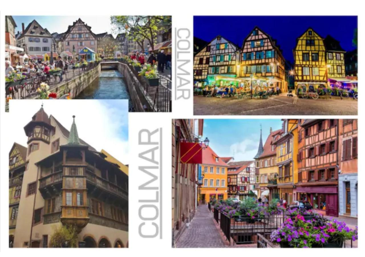 Thann Colmar - 1 Chambre - 5 Pers - Parking Exterior photo